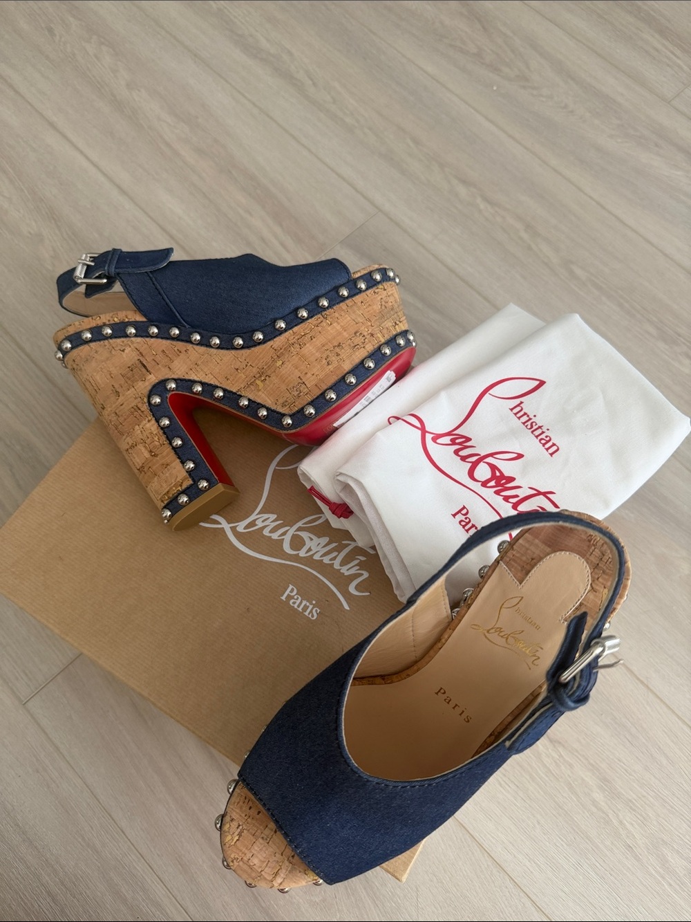 Christian Louboutin Super Joan Sling 160